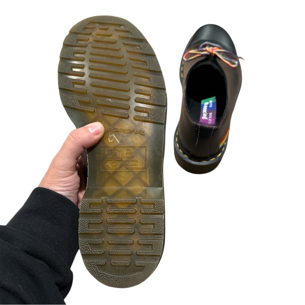 EUC - Dr. Marten 1461 For Pride - Size 9M - Picture 9 of 10